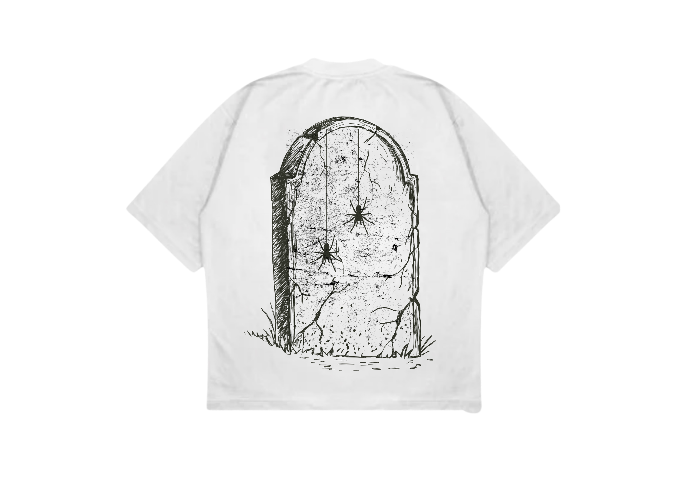 THE HAUNTED GRAVE GRAPHIC TEE