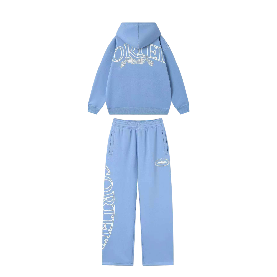 CORTEIZ HOODIE SET "SKY BLUE"